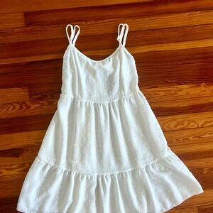 Altar'd State White Backless Dress